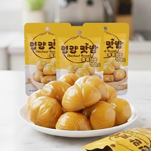 영양 맛밤 50g, 5개